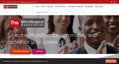 Desktop Screenshot of microfinanceassociation.org